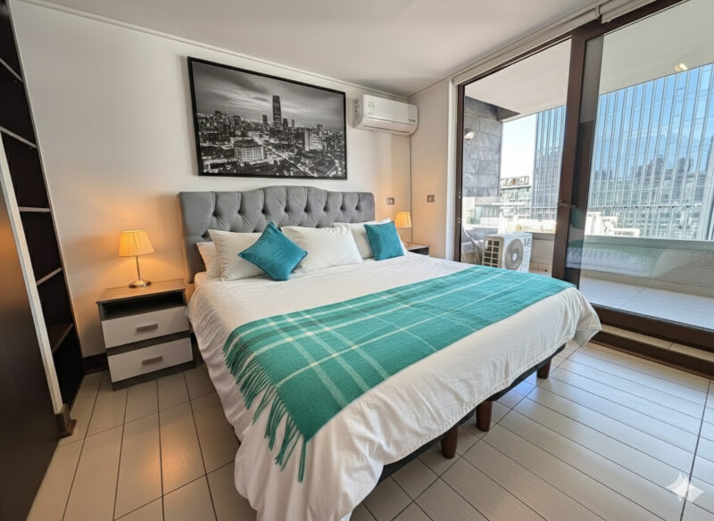 Departamento 1 dormitorio King | Metro Manquehue